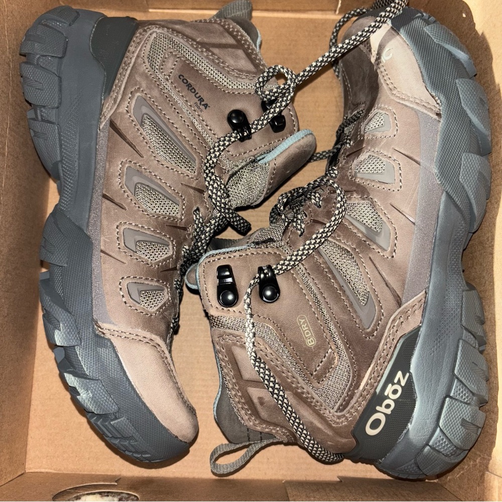 Oboz Women’s Brown Hiking Boots NEW IN BOX - Picture 11 of 14